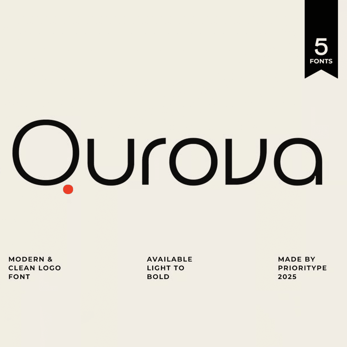 فونت انگلیسی Qurava