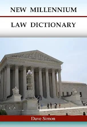و دانلود نسخه کامل کتاب زبان اصلی New Millennium Law Dictionary PDF | دانلود کتاب خارجی
