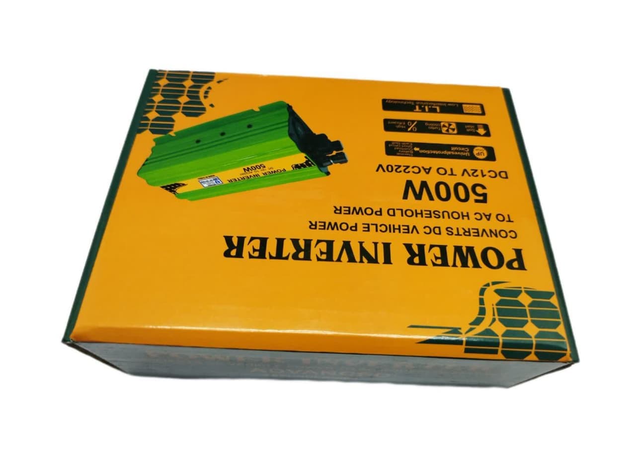 اینورتر ۱۲ به ۲۲۰ ولت 500 وات مدل POWER INVERTER — تصویر ۲