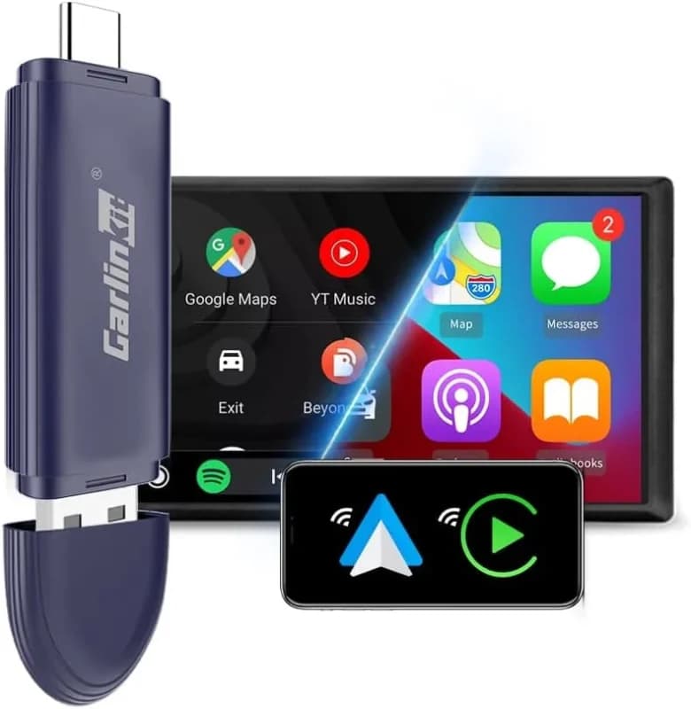 دانگل Carlinkit Mini SE Pro تایپ سی| تبدیل کارپلی و اندروید اتو به بیسیم – اتصال پایدار و سریع-فروش استثنائی
