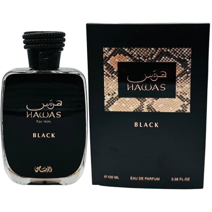 ادوپرفیوم RASASI Hawas Black Eau De Parfum for Men 100 ml