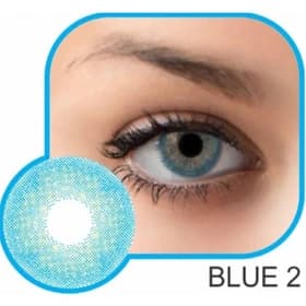 لنز چشم رنگی گلامور (GLAMOUR) مدل آبی کد 2 (Blue2)