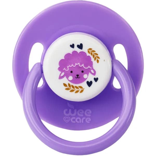 پستانک سرگرد وی کر Wee Care مدل گیلاسی سایز 0 تا 6 ماه کد P135