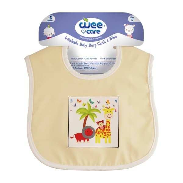 پیش بند کودک وی کر ضدآب حوله ای قابل شستشو (Wee Care-A805) — تصویر ۵