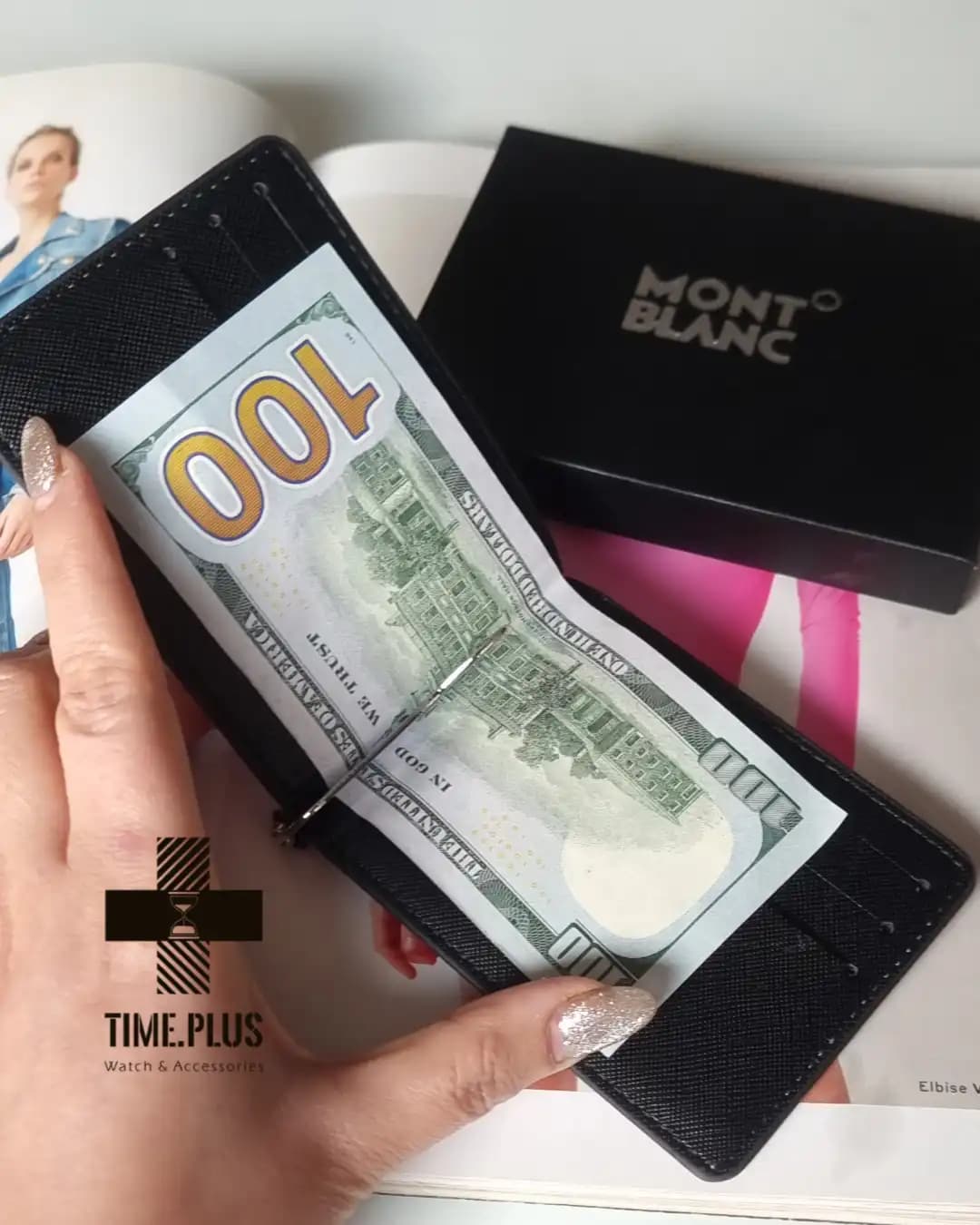 جاکارتی مانی کیپر چرم مون بلان یاسی طرح سافیانو — تصویر ۴