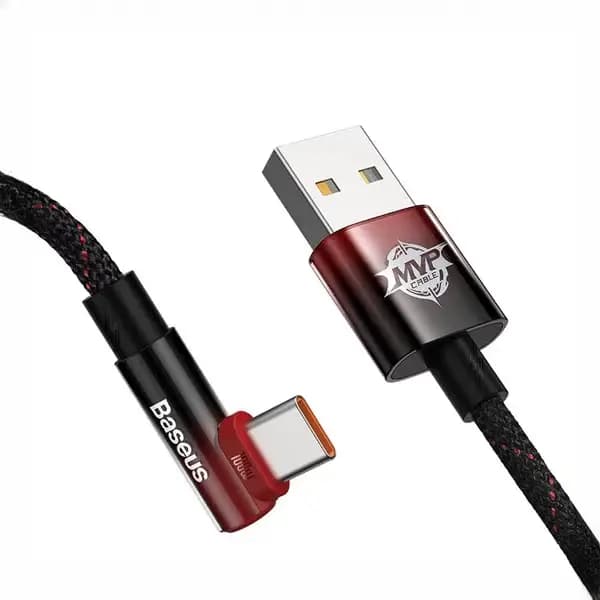 کابل تایپ سی گیمینگ بیسوس 1متر MVP2ELBOW CAVP000421 — تصویر ۶