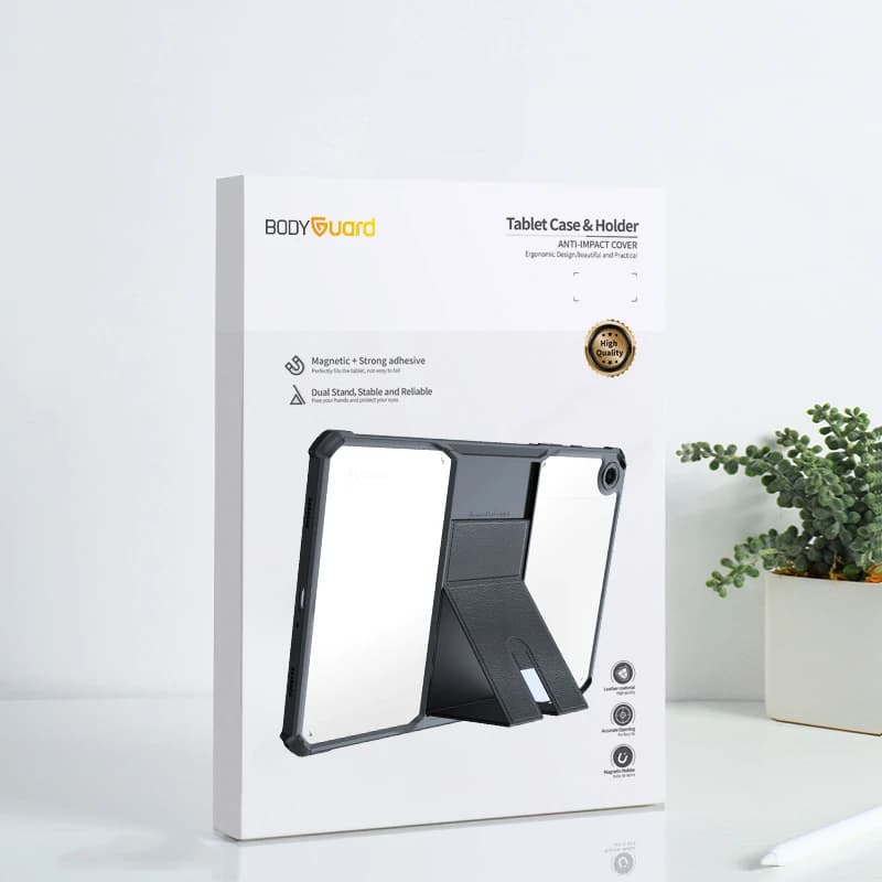 کاور بادیگارد مدل Kickstand مناسب برای تبلت سامسونگ Galaxy Tab A9+ / A9 Plus کد B20562 — تصویر ۳