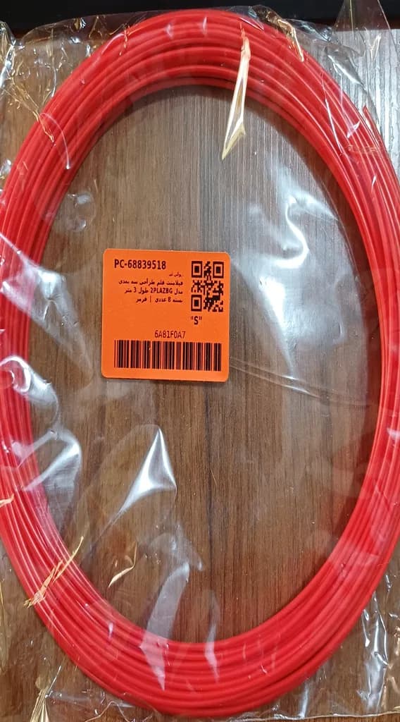 فیلامنت قلم طراحی سه بعدی مدل PLAZBG2 طول 3 متر بسته 8 عددی کد B20389 — تصویر ۲