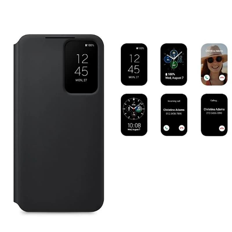 کیف هوشمند اصلی سامسونگ Samsung Galaxy S22 Plus 5G Smart Clear View Cover — تصویر ۸