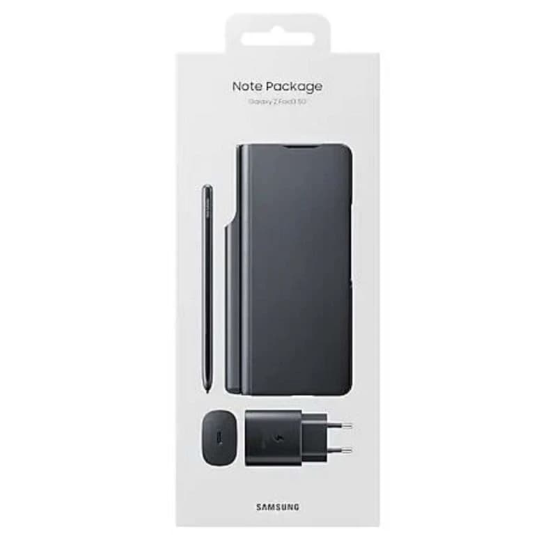 پک اصلی کاور هوشمند ، قلم و شارژر سامسونگ Samsung Galaxy Z Fold3 5G Note Package — تصویر ۸