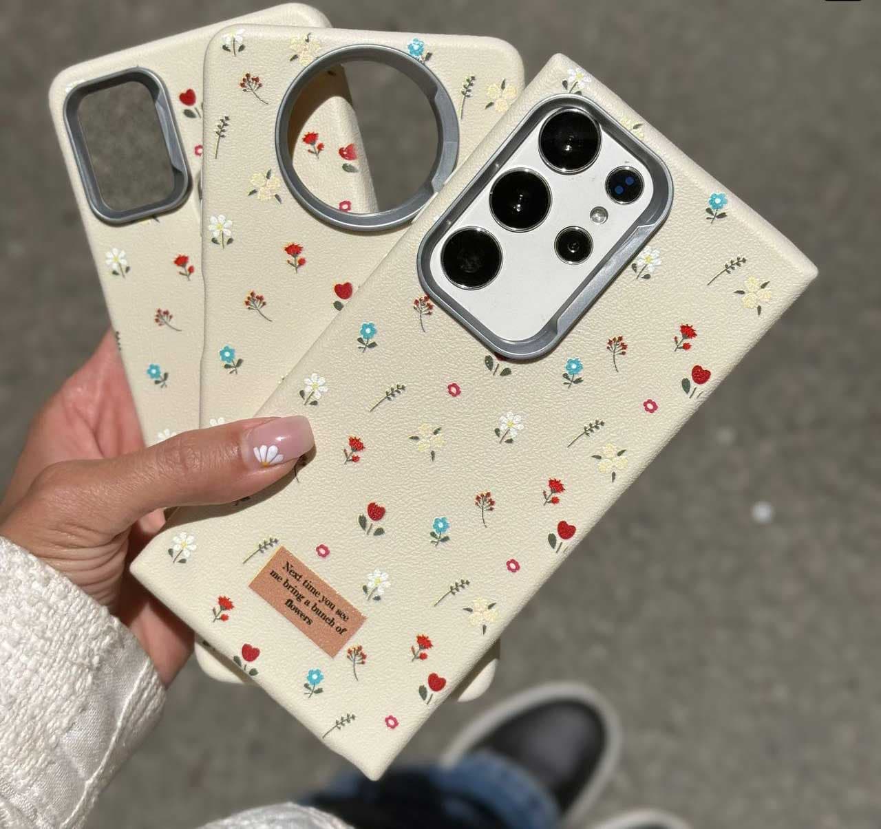 قاب گوشی ماسا کیس گلدار — تصویر ۶