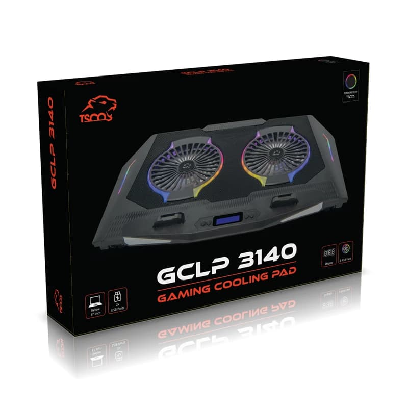 پایه خنک کننده مخصوص بازی لپ تاپ تسکو مدل GCLP 3140 — تصویر ۳