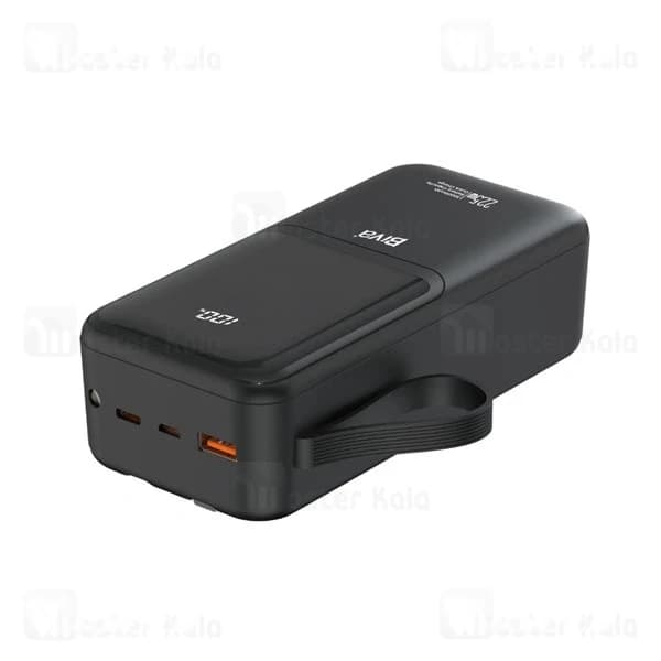 پاوربانک 30000 بیوا Biva BP-087 Power Bank توان 22.5 وات با کابل متصل — تصویر ۴