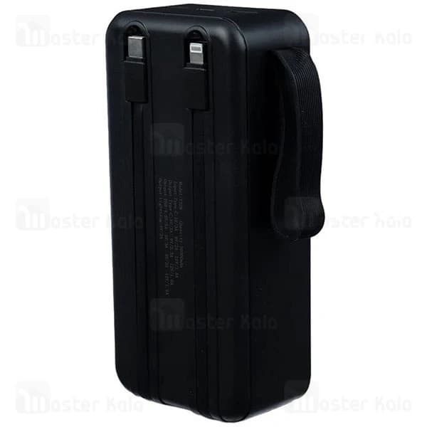 پاوربانک 30000 بیوا Biva BP-087 Power Bank توان 22.5 وات با کابل متصل — تصویر ۶