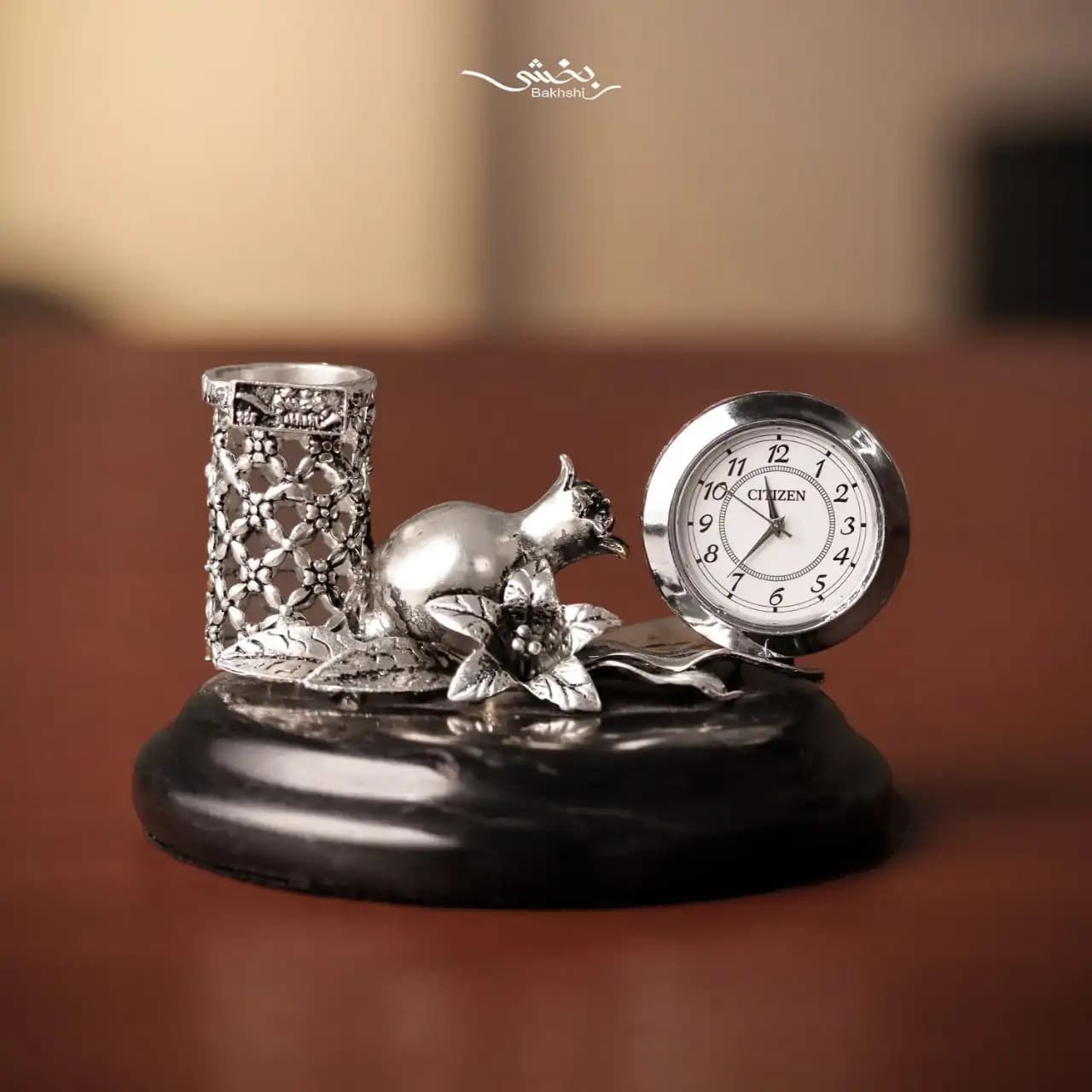 جا قلمی نقره انار — تصویر ۲