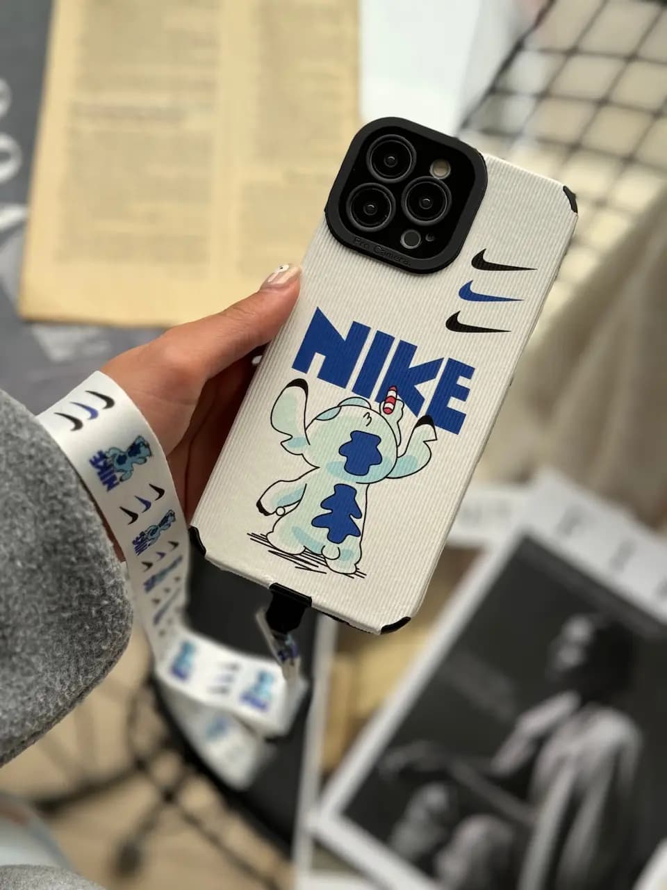 قاب Stitch Nike بدون بند (کدC1278) — تصویر ۵