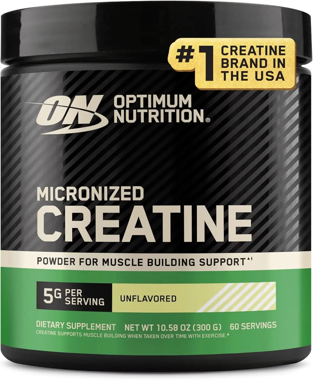 کراتین مونوهیدرات میکرونیزه اپتیموم نوتریشن | Optimum Nutrition 300 گرم