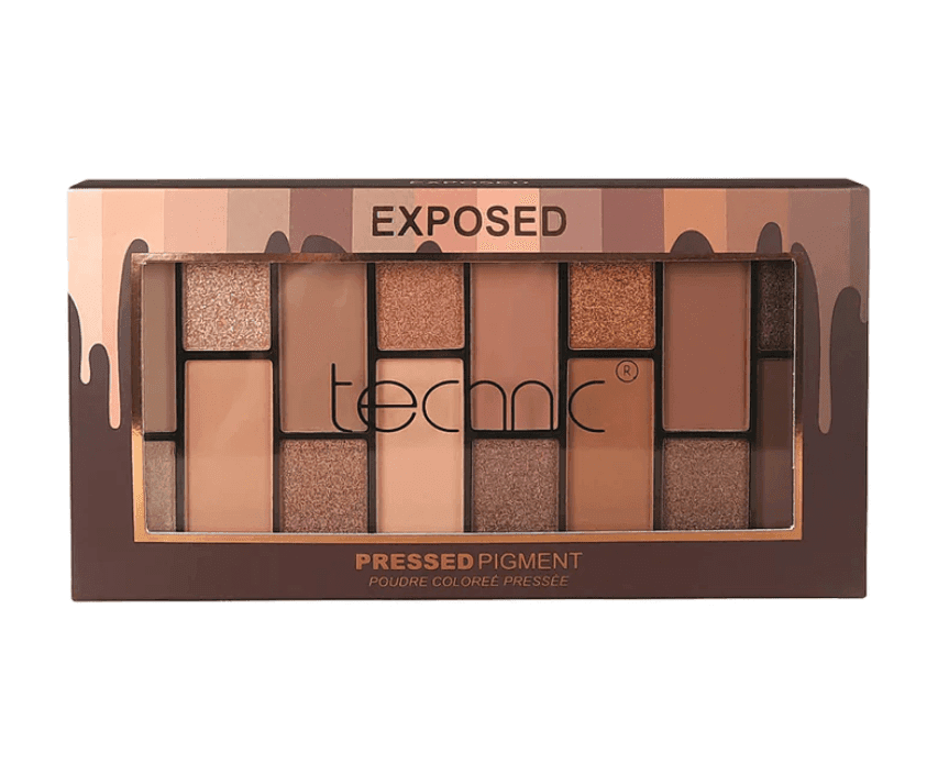 پالت سایه چشم تکنیک TECHNIC مدل exposed مات و براق
