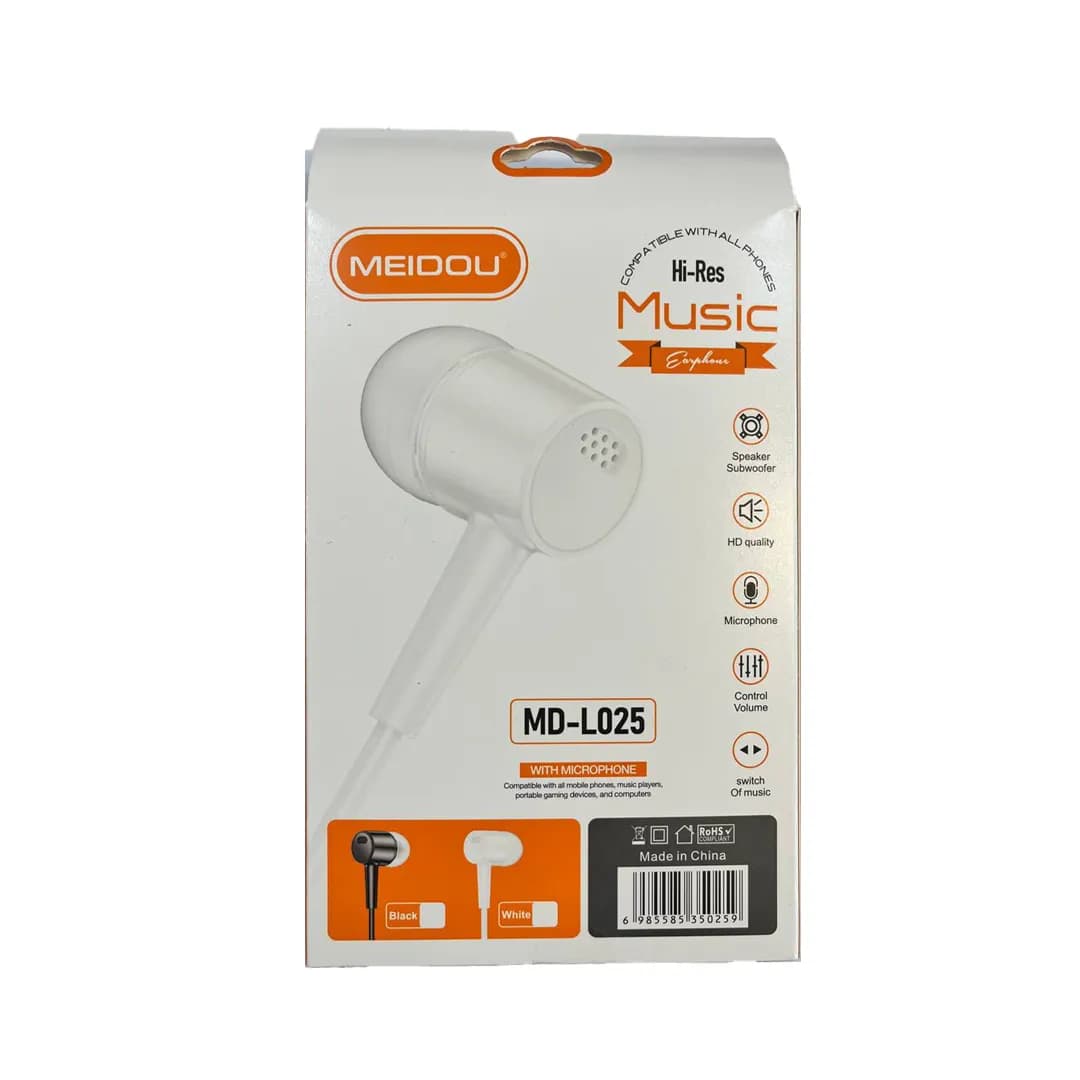 هندزفری سیمی Meidou مدل MD-L025 — تصویر ۲