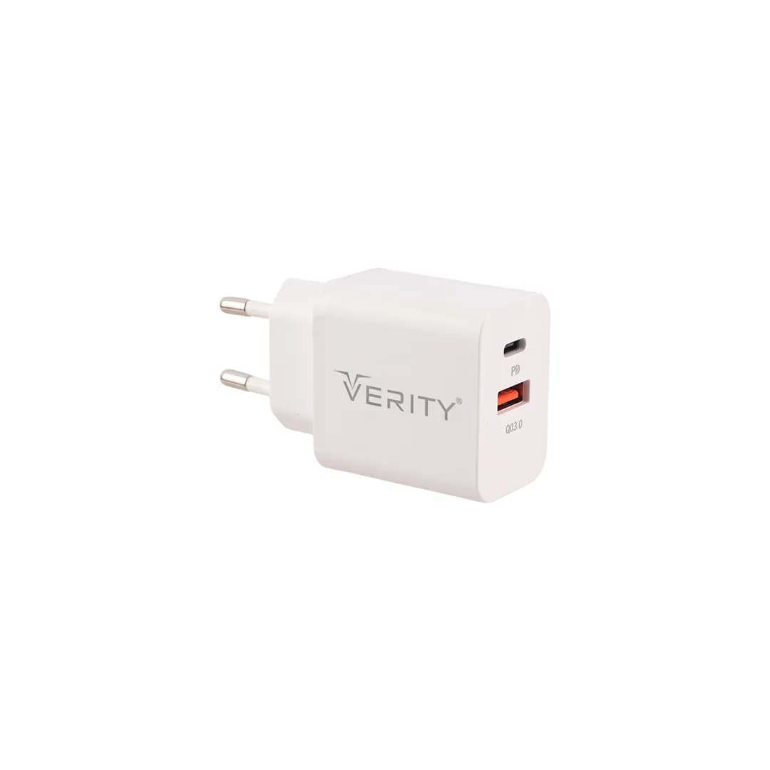 شارژر دیواری وریتی مدل AP2129 20W به همراه کابل Type-C — تصویر ۲