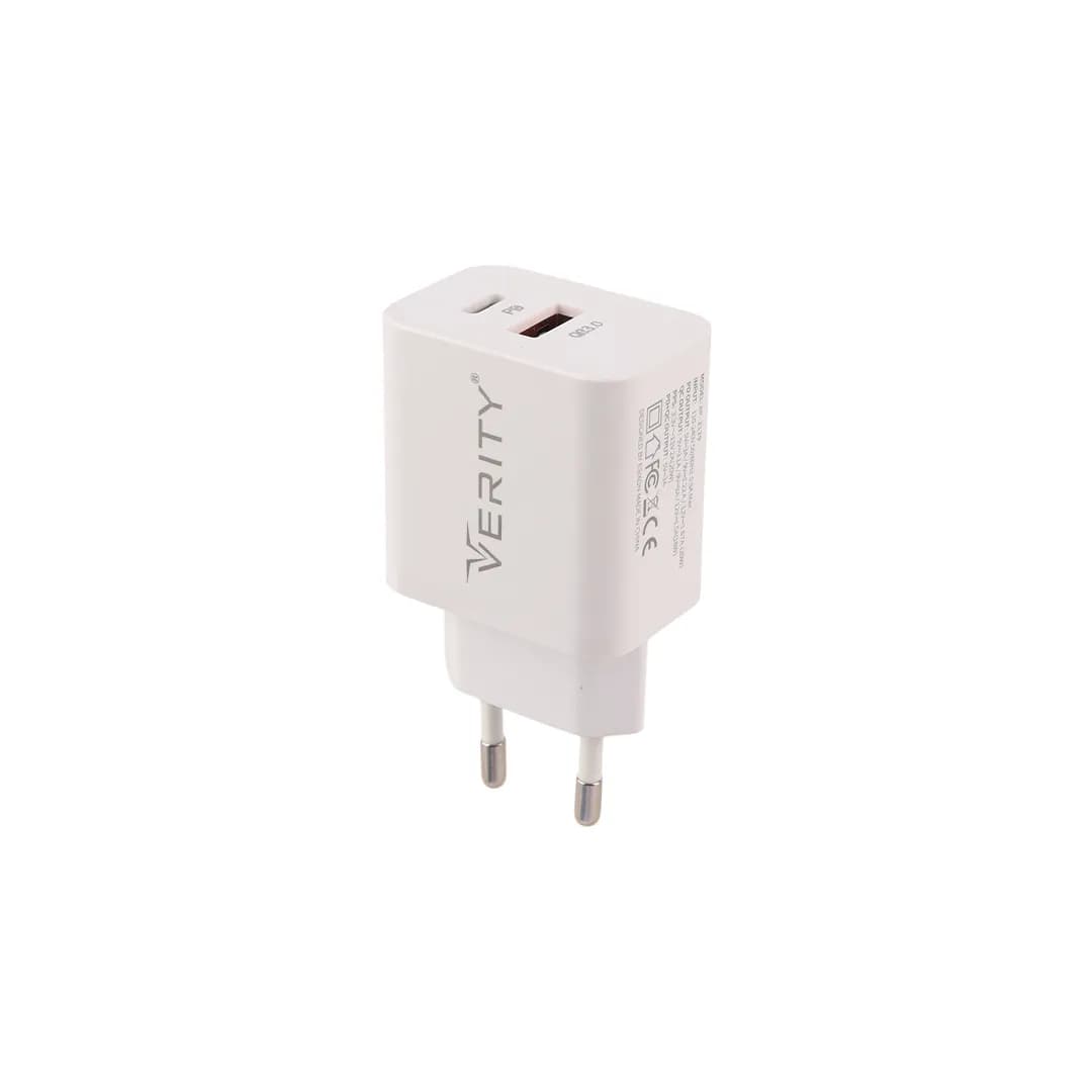 شارژر دیواری وریتی مدل AP2129 20W به همراه کابل Type-C