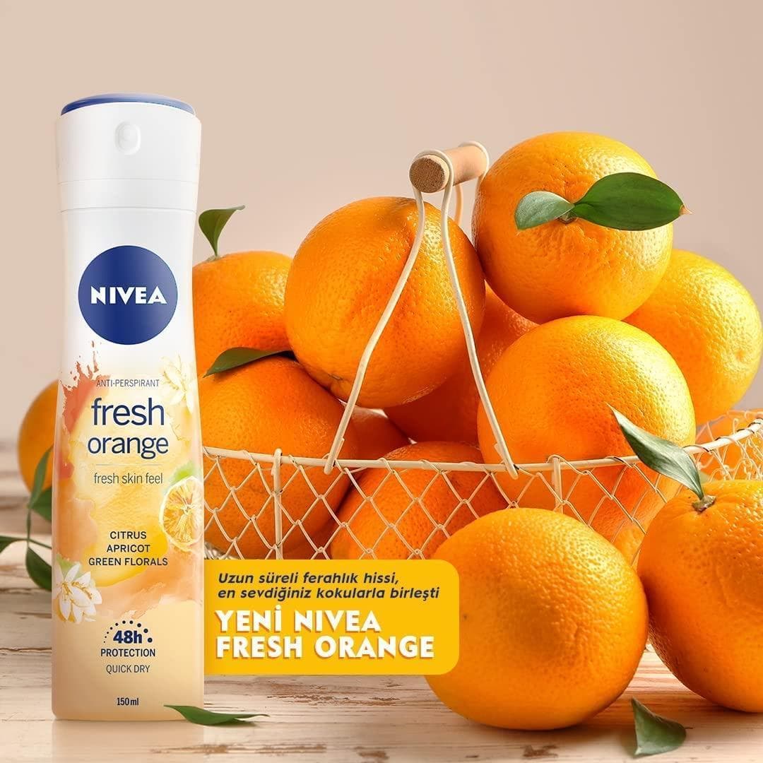اسپری زنانه ضد تعریق بدن نیوا اورجینال NIVEA SPREY DEODORANT — تصویر ۵