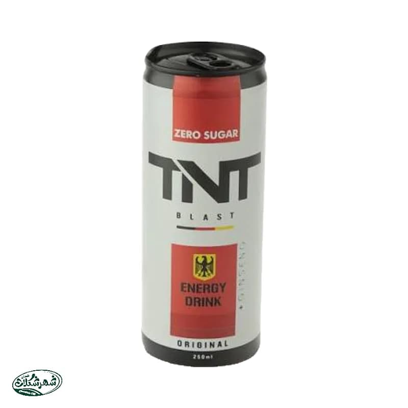 انرزی زا قوطی TNT بدون قند 250 سی سی