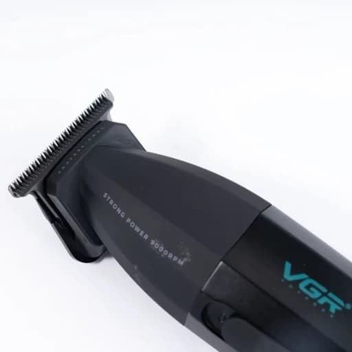 ماشین اصلاح موی سر و صورت وی جی آر مدل V-906 با تیغه سرامیکی پوشش DLC، موتور 9000 دور در دقیقه، باتری 2000 میلی آمپر ساع — تصویر ۵