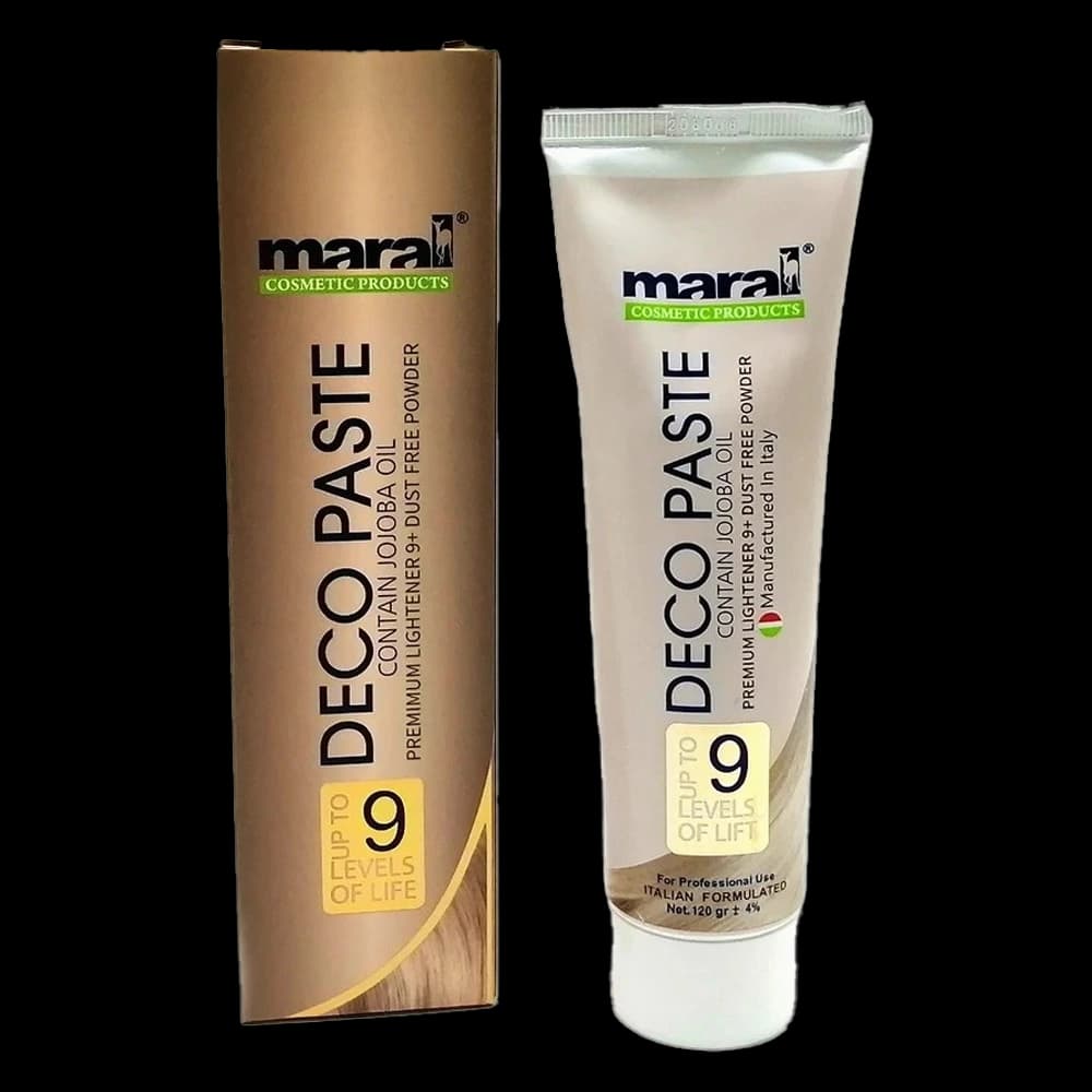 کرم دکلره مارال مدل Deco Paste حجم 120 میلی لیتر حاوی روغن جوجوبا