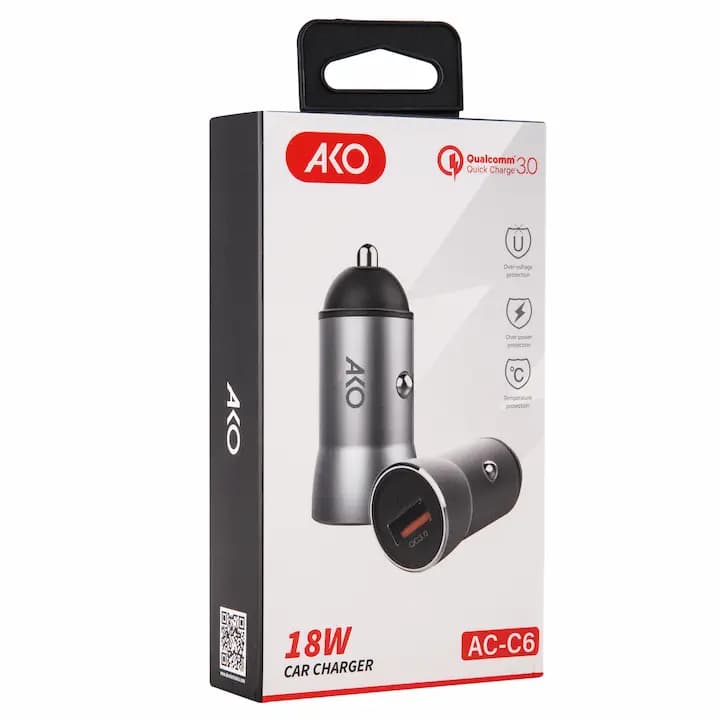 شارژر فندکی آکو مدل AC-C6