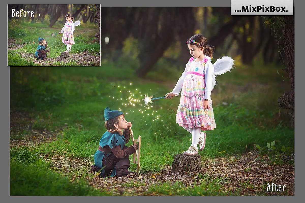 20 افکت عصای جادویی براق PNG — تصویر ۲