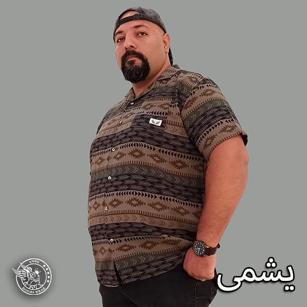 پیراهن کنف سرخپوستی انگلیسی 5683 — تصویر ۳