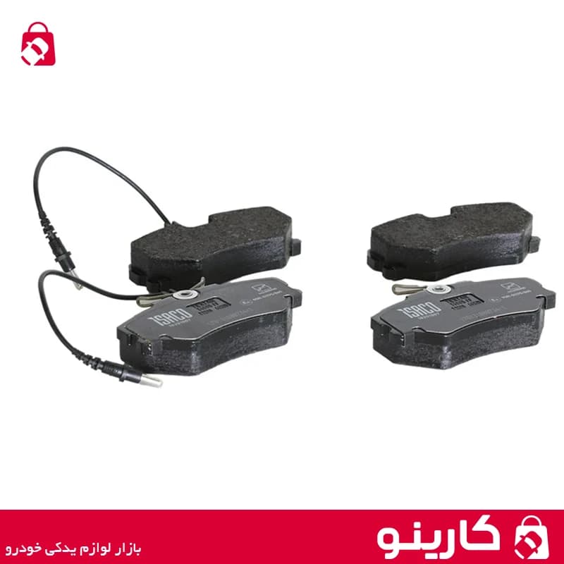 لنت ترمز جلو پژو پارس دیسکی تکستار ایساکو 1620101601