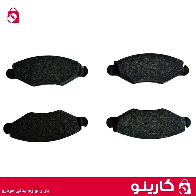 لنت ترمز جلو پژو 206 تیپ 2 موتور tu3 دیسکی بدون سیم ایساکو 1620102197