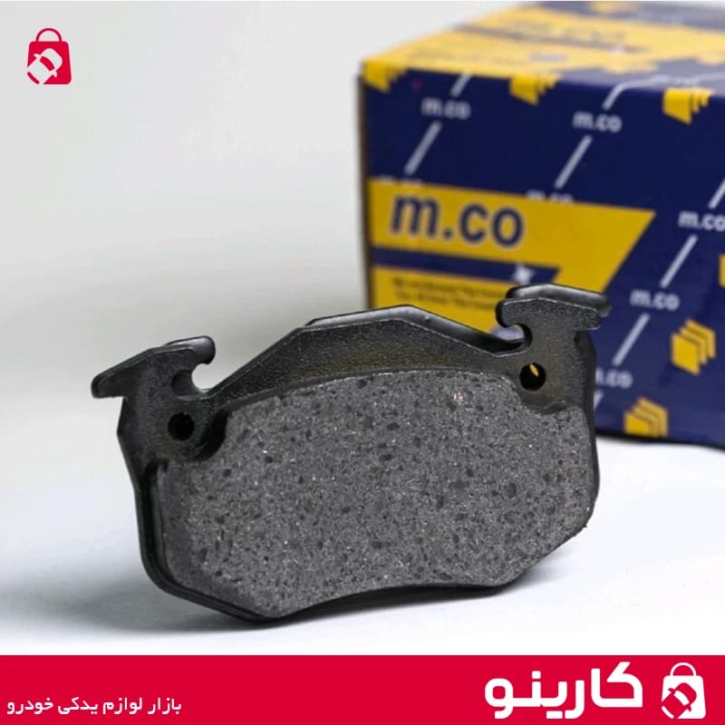 لنت ترمز عقب پژو 206 تیپ 5 موتور TU5 امکو MCO — تصویر ۲