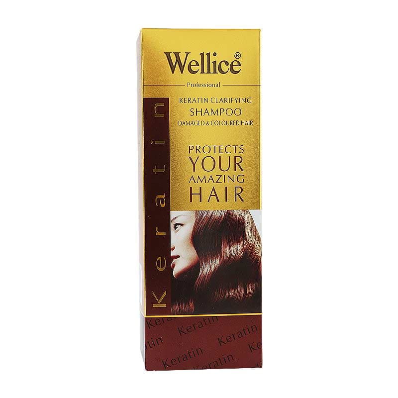 شامپو فاقد سولفات کراتین ویلایس wellice — تصویر ۲