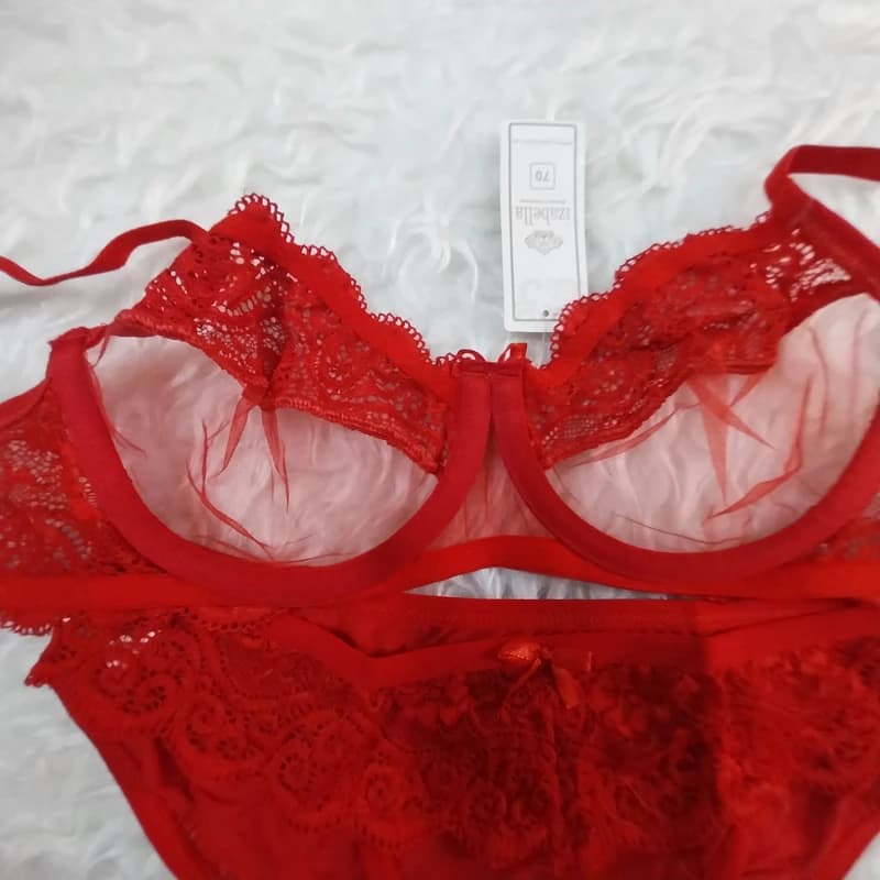ست شورت و سوتین زنانه ایزابلا مدل شیشه ای — تصویر ۲