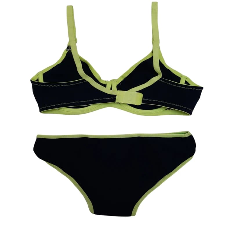 ست شورت و سوتین زنانه ایزابلا مدل نخی دولایه پرسی — تصویر ۲