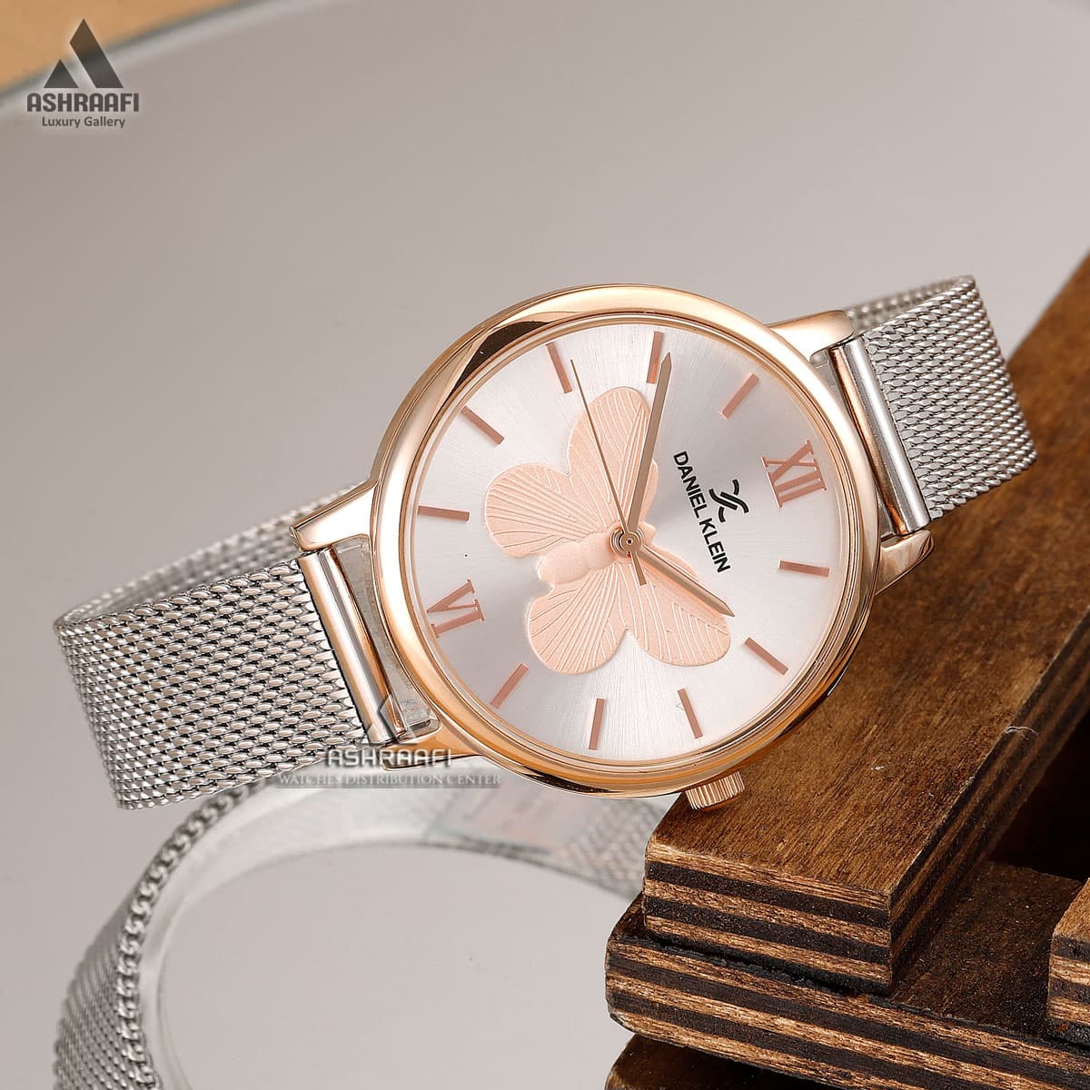 ساعت دنیل کلین بند حصیری Daniel Klein DK.1.12535.4 — تصویر ۳