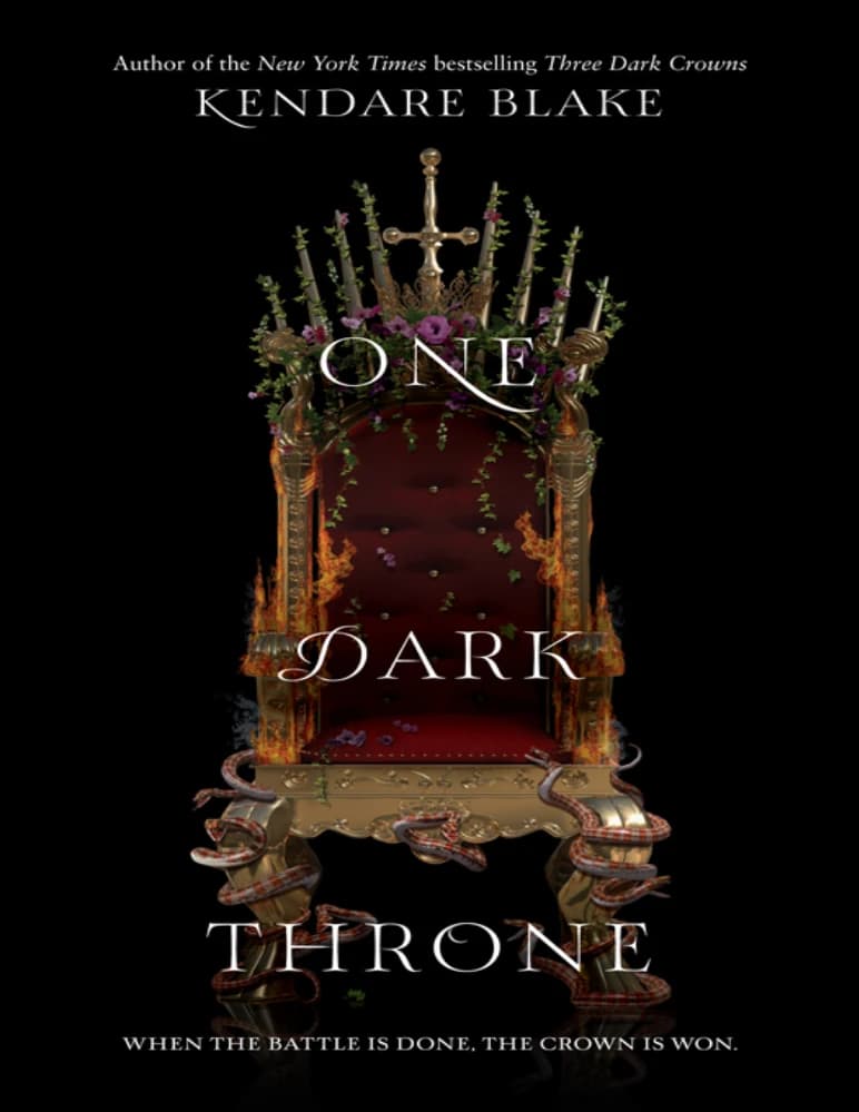 کتاب One Dark Throne (یک تخت تاریک) نسخه انگلیسی PDF | کندر بلیک