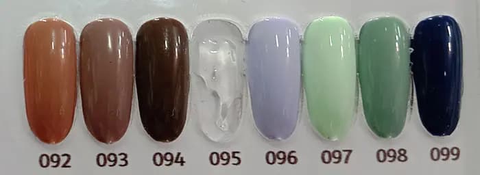 لاک ژل ناخن اوسر شماره 096 OSER GEL PULISH — تصویر ۳