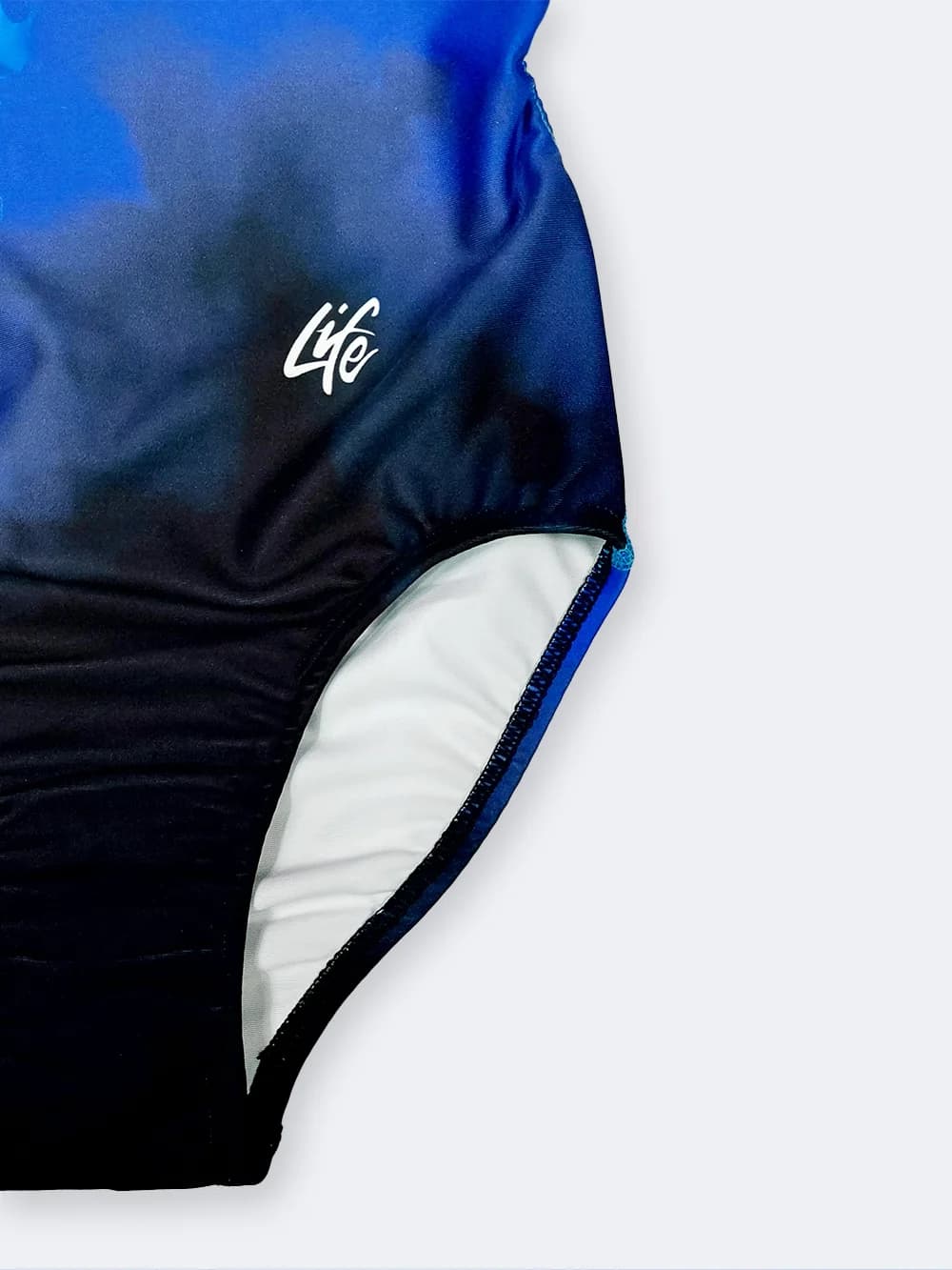 مایو دخترانه نوجوان و بچه گانه پشت قهرمانی اسلیپ لایف ( Life ) طرح استخر — تصویر ۶
