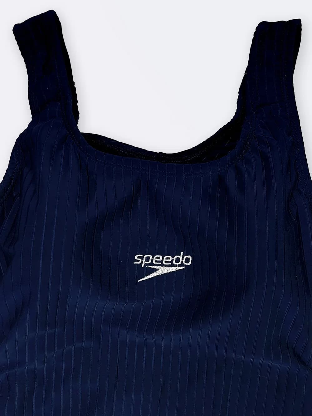 مایو اسلیپ زنانه طرح راه راه کلاسیک شیک بصورت کاپدار اسپیدو ( Speedo ) خاص — تصویر ۵