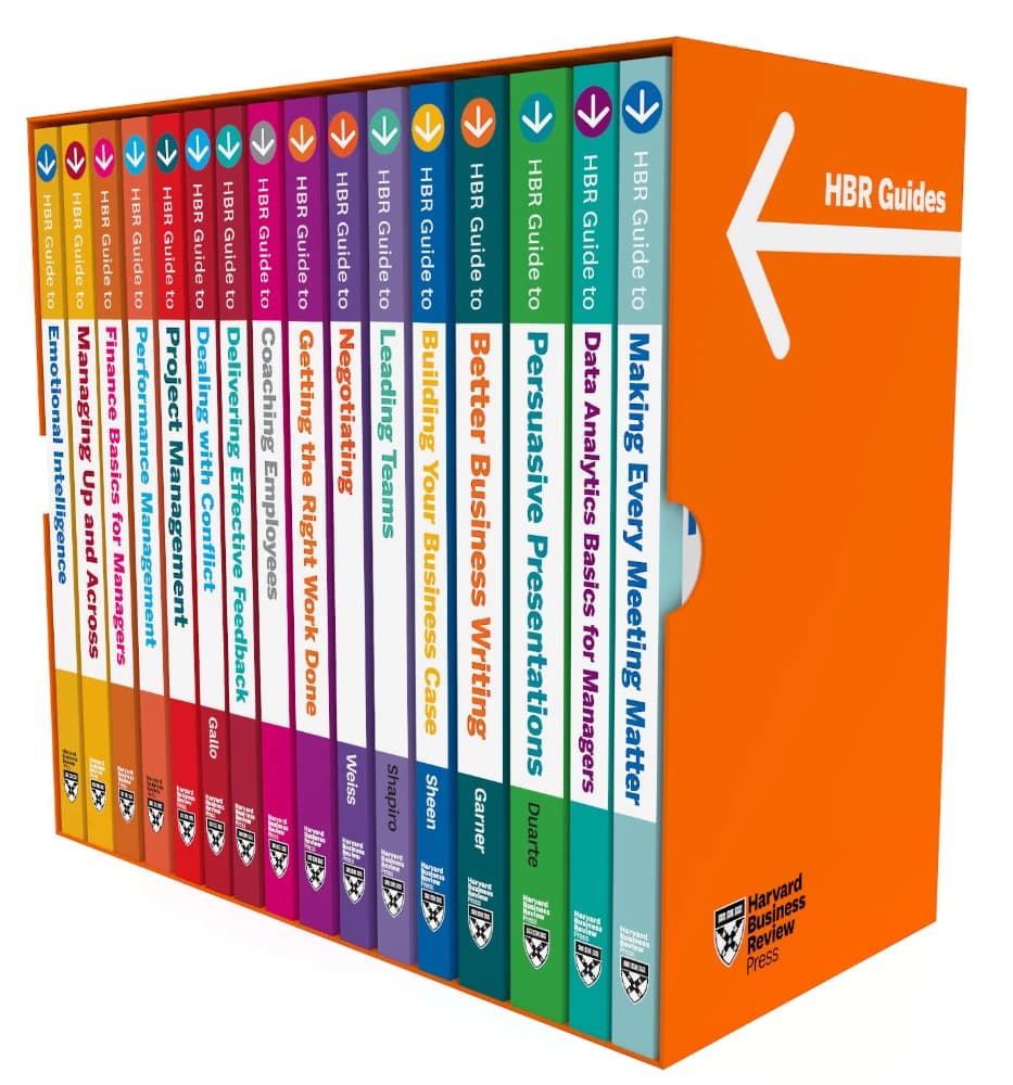 کتاب HBR Guides Ultimate Boxed Set (مجموعه کامل راهنماهای هاروارد) نسخه انگلیسی PDF | هاروارد بیزینس ریویو — تصویر ۲
