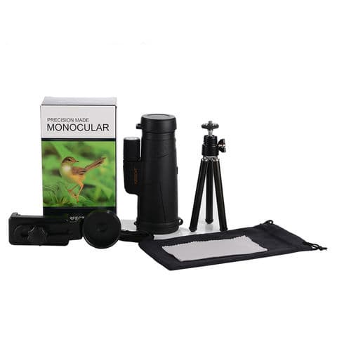 دوربین تک چشمی Kingopt مدل 42×10 با پایه و رابط عکاسی موبایل — تصویر ۶