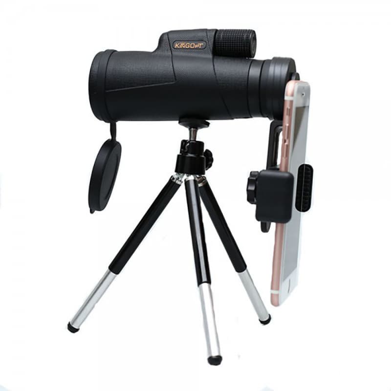 دوربین تک چشمی Kingopt مدل 42×10 با پایه و رابط عکاسی موبایل — تصویر ۵