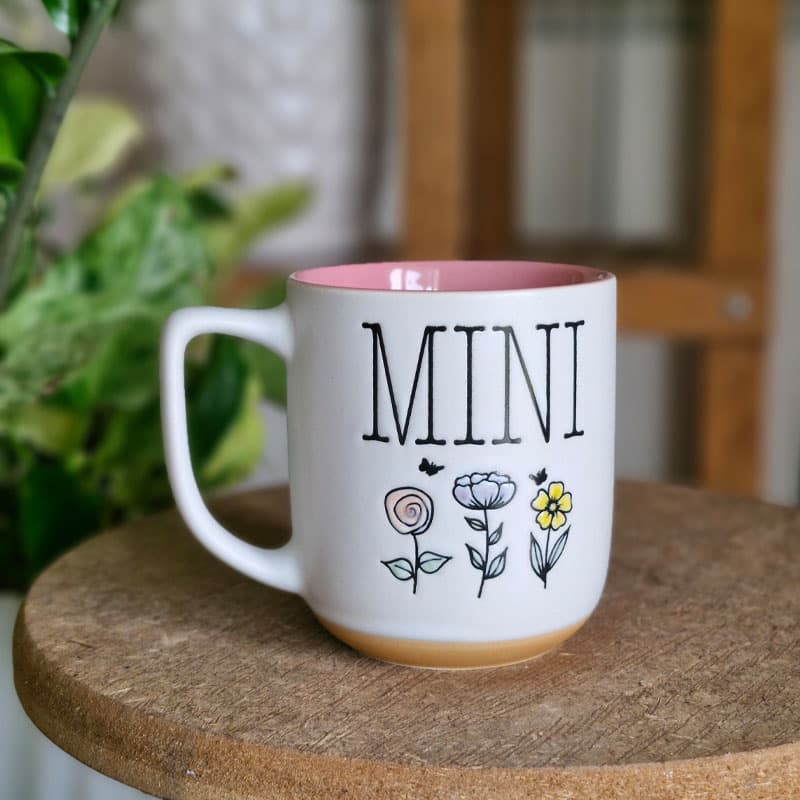 ماگ سرامیکی گل دار MINI — تصویر ۲