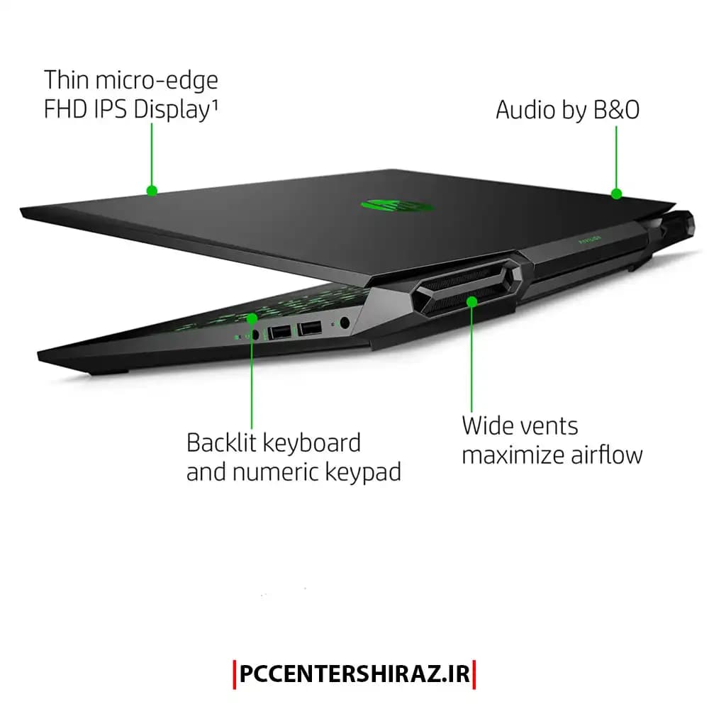لپ تاپ اچ پی HP Pavilion Gaming 15 i5 8GB 512ssd 4GB — تصویر ۴