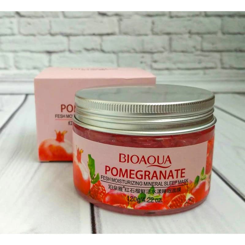 ماسک صورت شب بایو آکوا مدل pomegranate حجم 120 میلی لیتر — تصویر ۱۱
