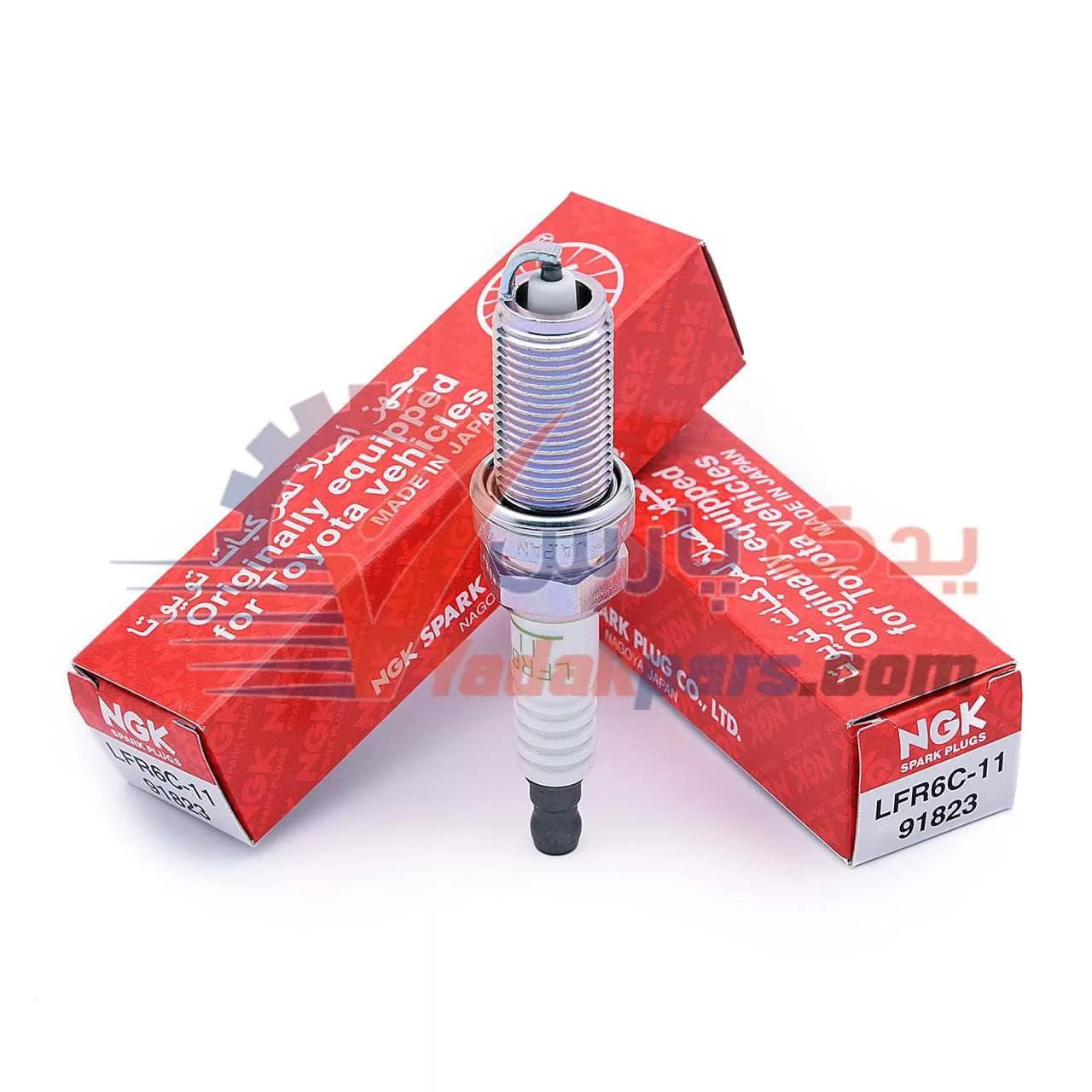 شمع پایه بلند نیکل انجیکا- LFR6C-11 (بسته۴عددی) مناسب برای TU5- برلیانس — تصویر ۴